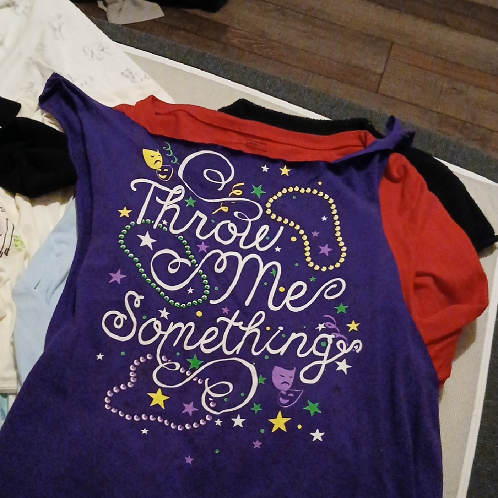 Purple Kids Shirt with Fun Print